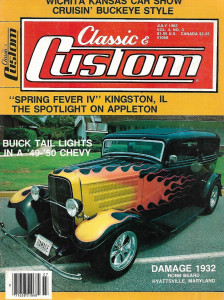 CLASSIC & CUSTOM 1983 JULY - BEARD'S DAMAGE '32, SPRING FEVER IV, WICHITA